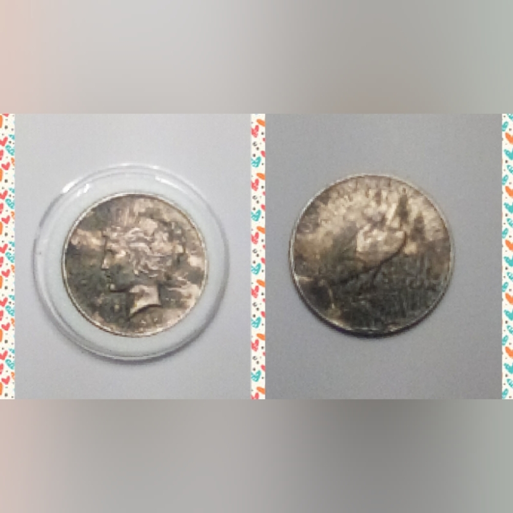 ✨1922 Toned Silver Peace Dollar✨